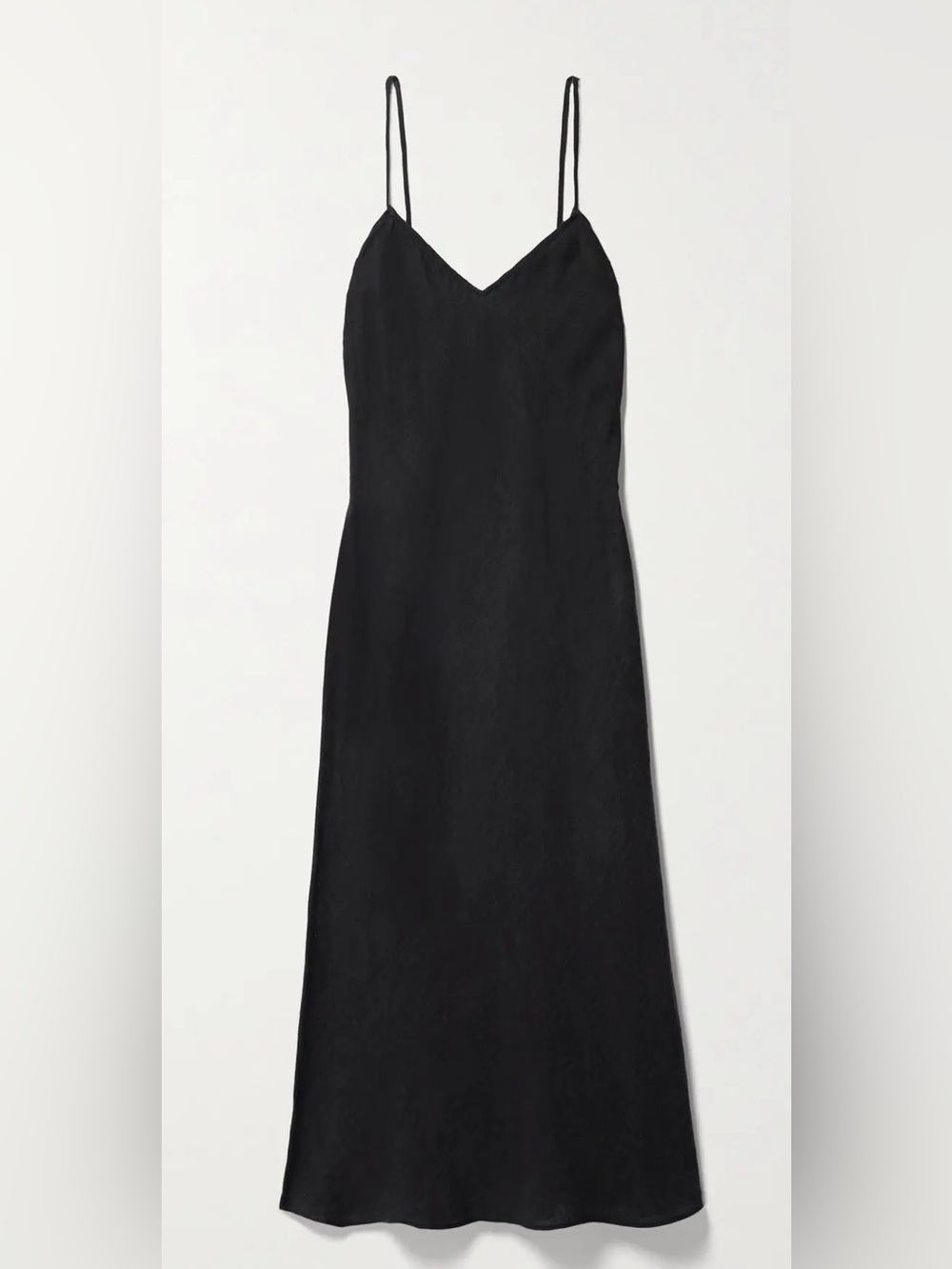 Mara Hoffman Zoya Hemp Slip Dress – Black – XL – NWT